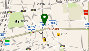 ローソン 大阪本庄東三丁目店の地図画像