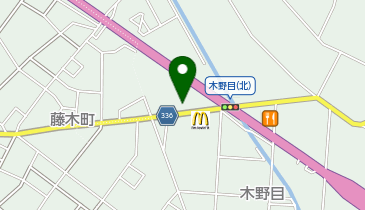 ローソン・スリーエフ 川越木野目北店の地図画像