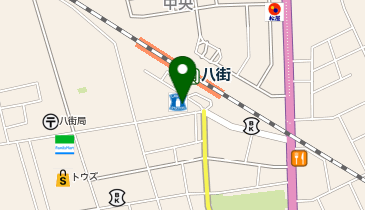 ローソン・スリーエフ 八街駅前店の地図画像
