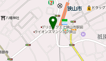 ローソン 狭山市駅西口店の地図画像