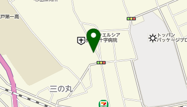 ローソンサテライト 水戸赤十字病院店の地図画像