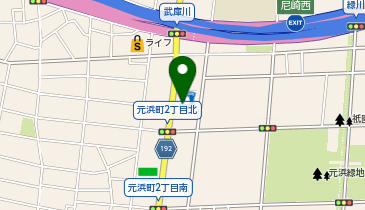 ローソン 尼崎元浜町店の地図画像