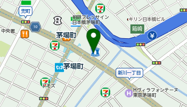 ローソン 日本橋茅場町一丁目店の地図画像