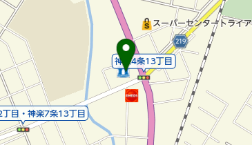 ローソン 旭川神楽5条店の地図画像
