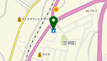 ローソン ローソン・ポプラ浜田笠柄店の地図画像