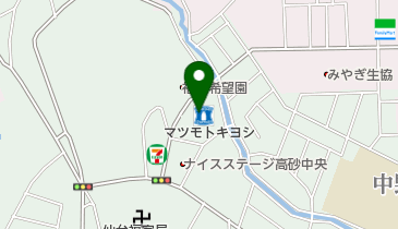 ローソン 仙台福室北店の地図画像