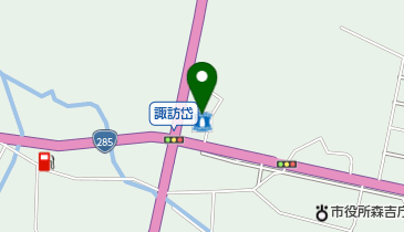 ローソン 北秋田米内沢諏訪岱店の地図画像