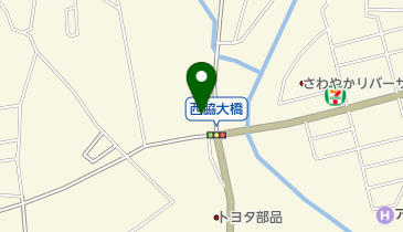 ローソン 西脇大橋店の地図画像