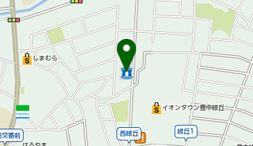 ローソン 豊中西緑丘三丁目店の地図画像