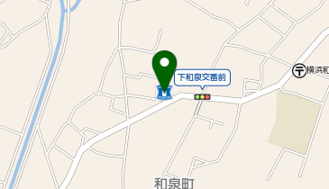 ローソン 横浜下和泉店の地図画像