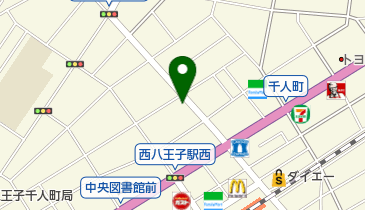 ローソン 八王子千人町二丁目店の地図画像