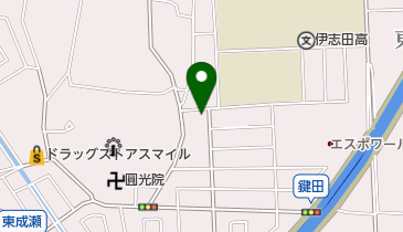 ローソン 伊勢原東成瀬西店の地図画像