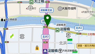 ローソンサテライト OSL淀屋橋駅北店の地図画像