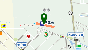 ローソンサテライト OSL八尾南駅店の地図画像