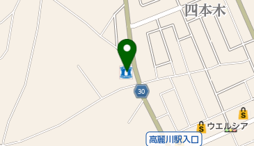 ローソン 日高新堀店の地図画像