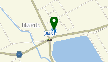 ローソン 丸亀川西町北店の地図画像