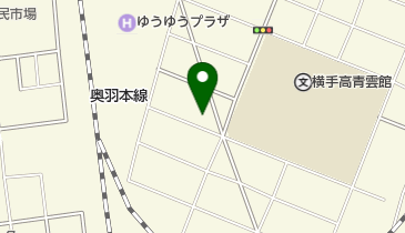 ローソン 横手駅前町店の地図画像