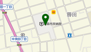 ローソンサテライト 青森市民病院店の地図画像