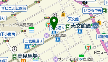 ローソン 鹿児島東千石店の地図画像