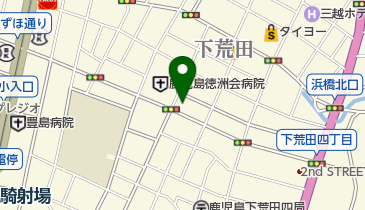 ローソン 鹿児島下荒田四丁目店の地図画像