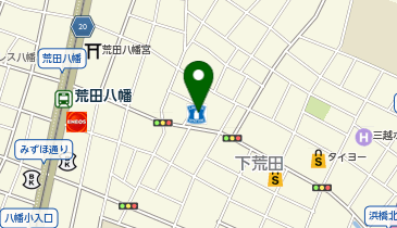 ローソン 鹿児島荒田八幡店の地図画像