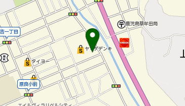 ローソン 鹿児島原良店の地図画像