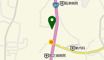 ローソン 宮之城屋地店の地図画像