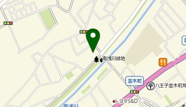 ローソン 八王子長房町店の地図画像