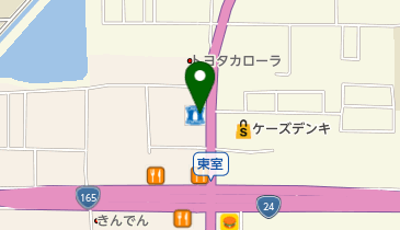 ローソン 葛城東室店の地図画像