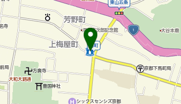 ローソン 東大路馬町店の地図画像