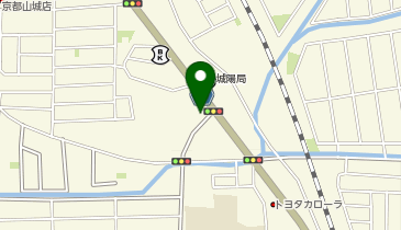 ローソン 京都城陽郵便局前店の地図画像