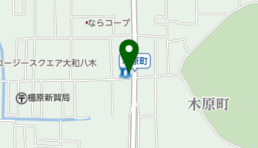 ローソン 橿原木原店の地図画像