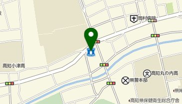 ローソン 高知小津町店の地図画像