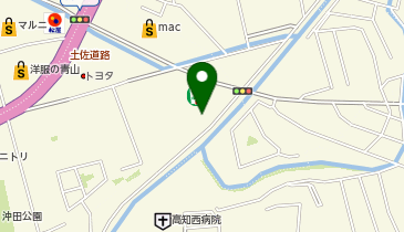 ローソン 高知船岡店の地図画像