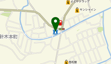 ローソン 高知針木本町店の地図画像