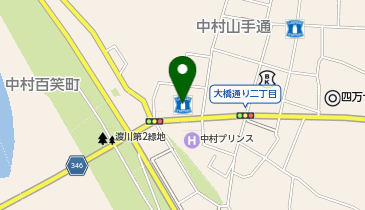 ローソン 四万十中村大橋通二丁目店の地図画像