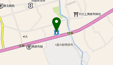 ローソン 香北町美良布店の地図画像