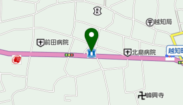 ローソン 高知越知町店の地図画像