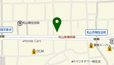 ローソン 松山朝生田町二丁目店の地図画像