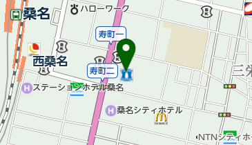 ローソンサテライト 桑名市総合医療センター店の地図画像