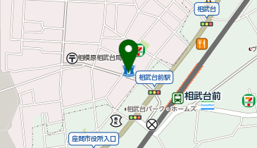 ローソン・スリーエフ 相武台駅前店の地図画像
