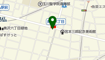 ローソン・スリーエフ 自由が丘店の地図画像