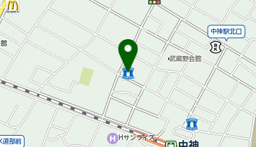 ローソン・スリーエフ 昭島中神店の地図画像
