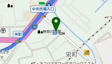 ローソン・スリーエフ 横浜中央市場店の地図画像