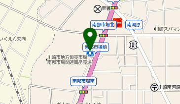 ローソン・スリーエフ 川崎南部市場前店の地図画像