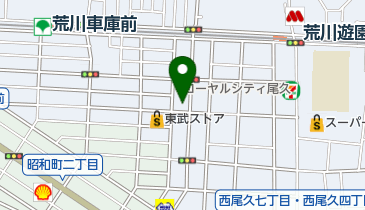 ローソン・スリーエフ 荒川西尾久店の地図画像