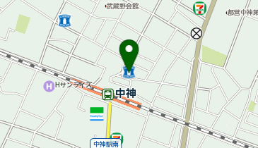 ローソン・スリーエフ 昭島中神駅北口店の地図画像