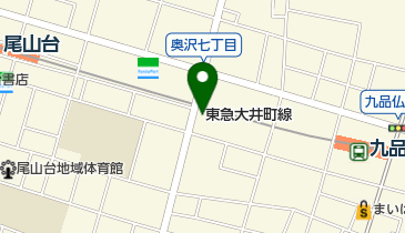 ローソン・スリーエフ 奥沢八丁目店の地図画像