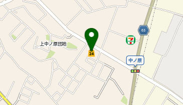 ローソンストア100 LS相模原中ノ原店の地図画像