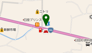 ローソン 日田南友田店の地図画像